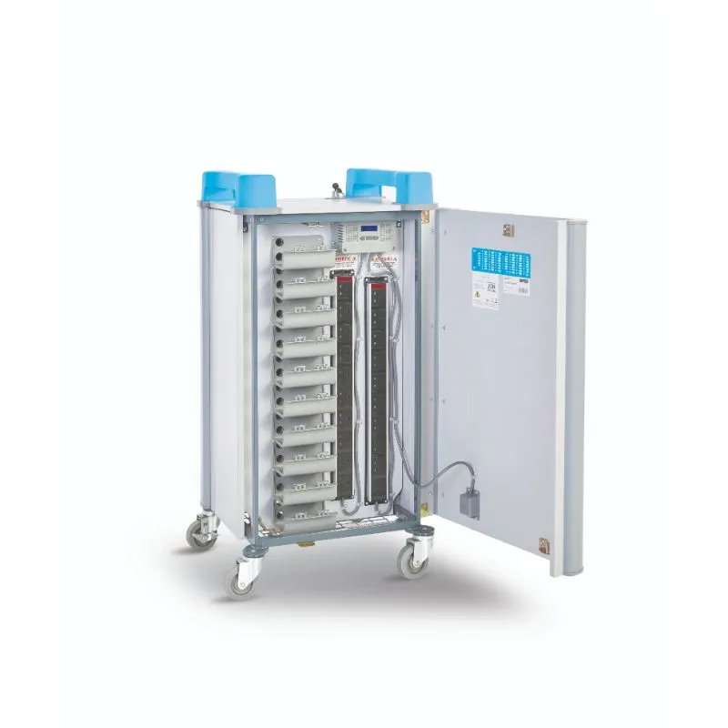 10-Device Static AC Charging Cabinet