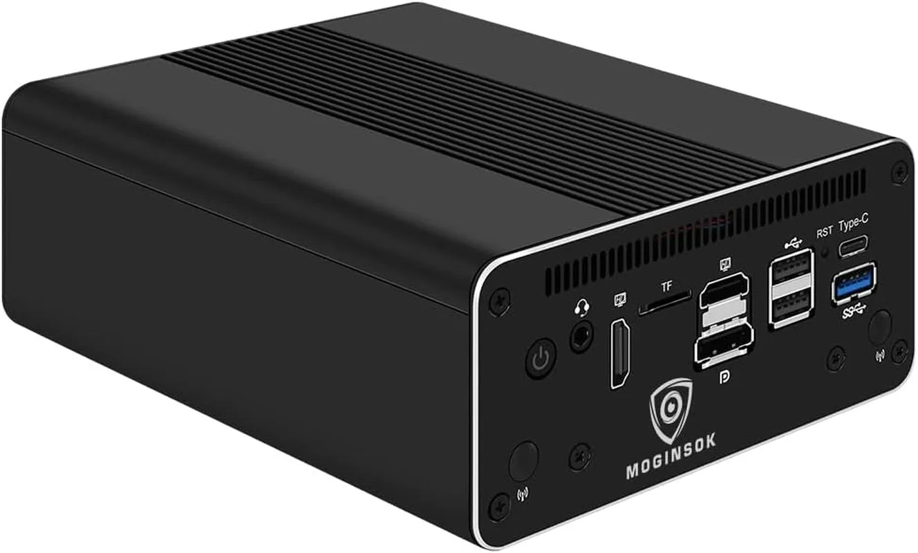 10Gbe SFP  Micro Firewall Appliance Mini PC, Intel Core I5 1240P 12C/16T Barebone NO RAM NO SSD 4Xintel I226-V 2.5Gbe