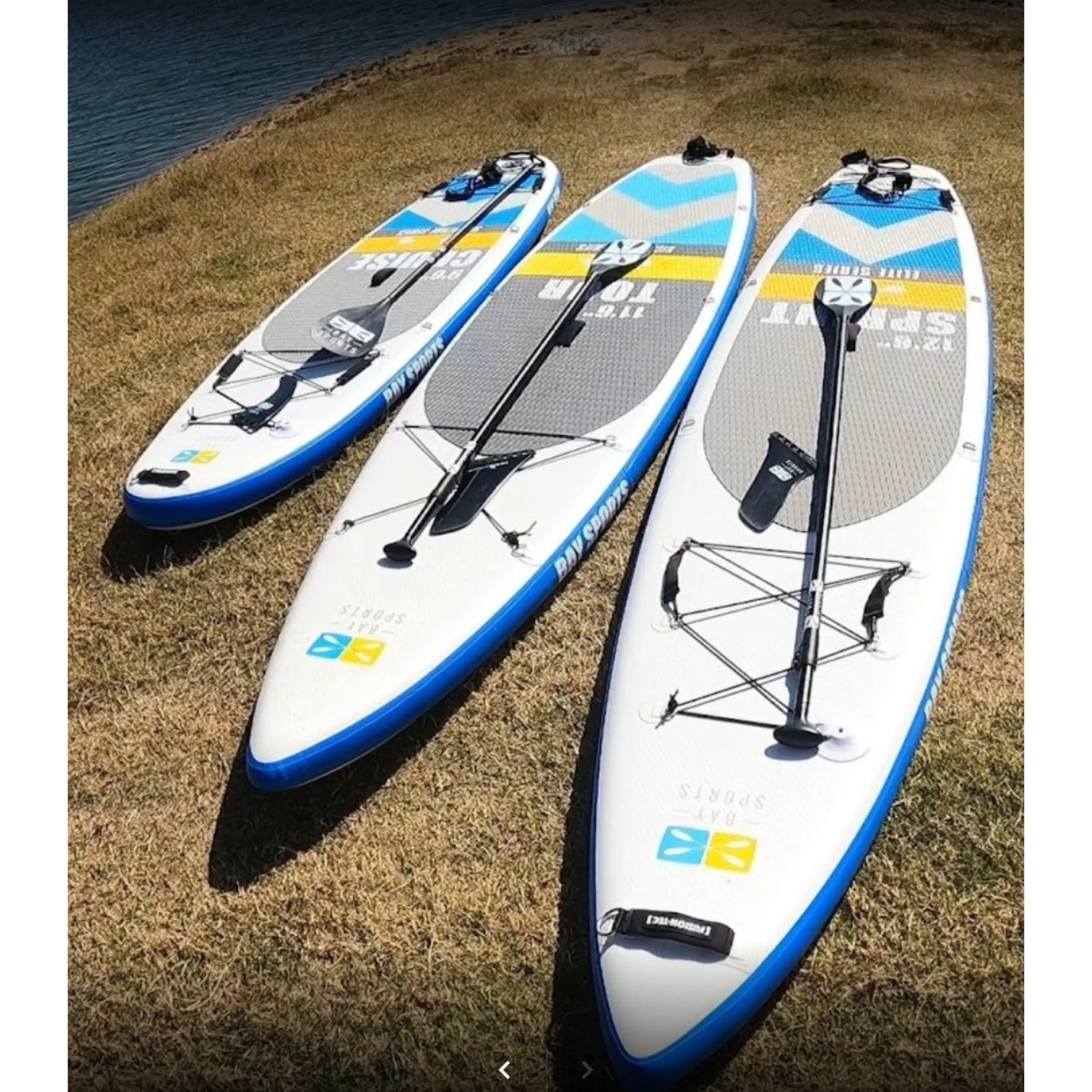 12'6" Sprint - Premium Inflatable Stand Up Paddle Board Package