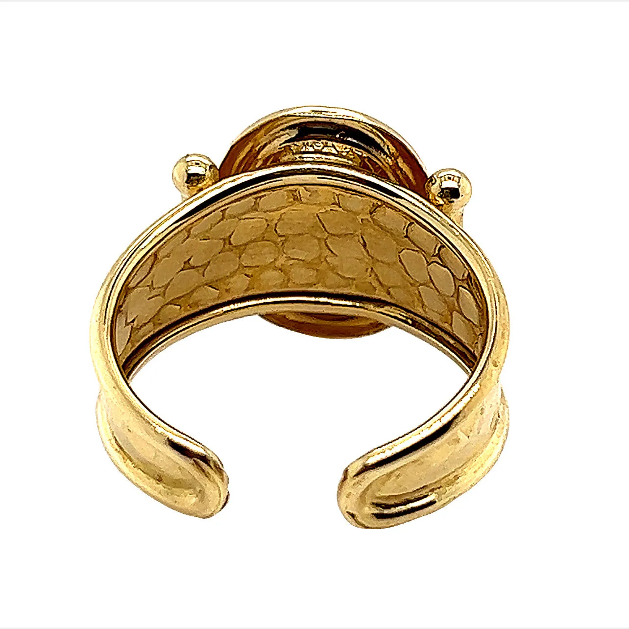 18ct Yellow Gold Cuff Ring