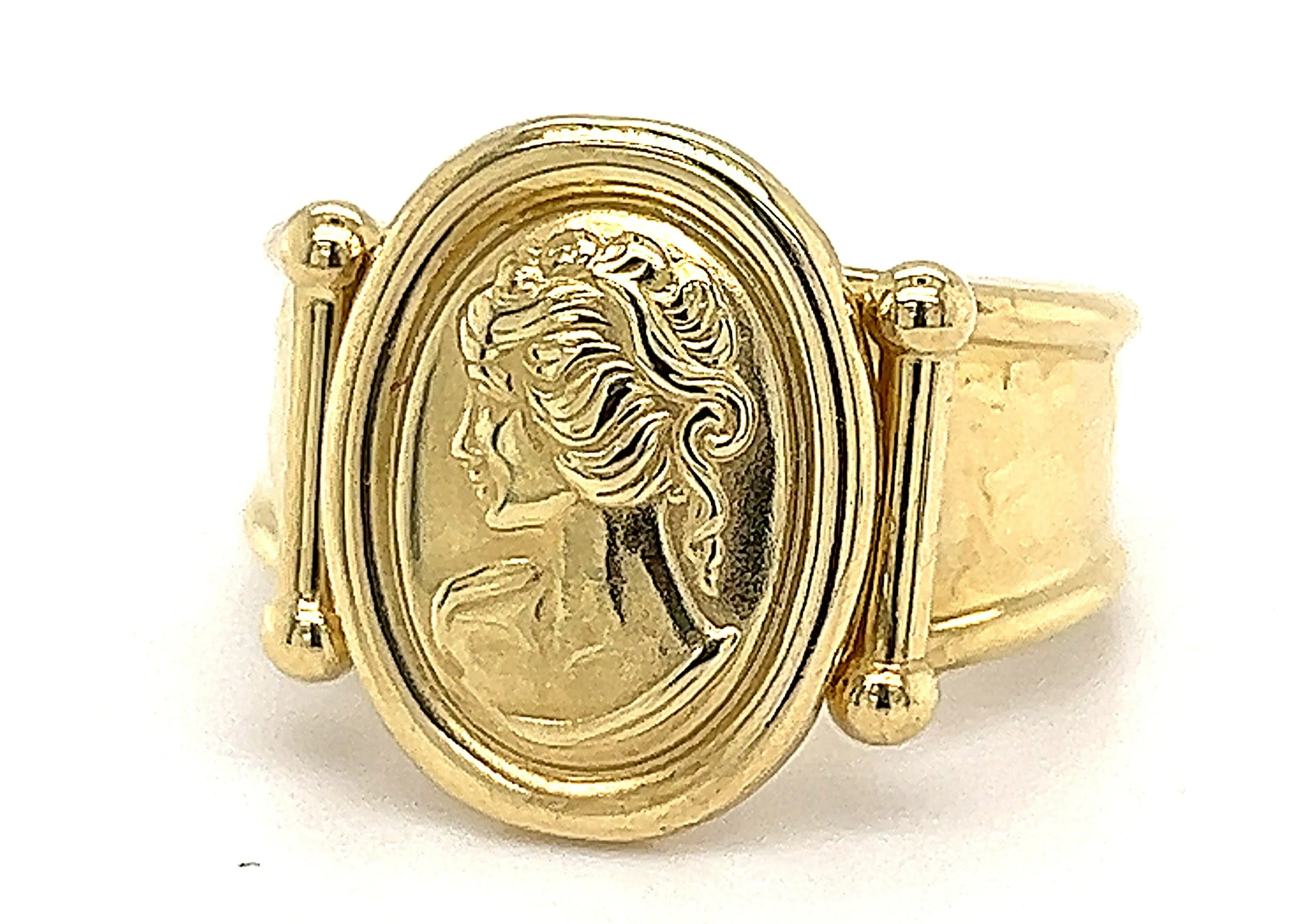 18ct Yellow Gold Cuff Ring