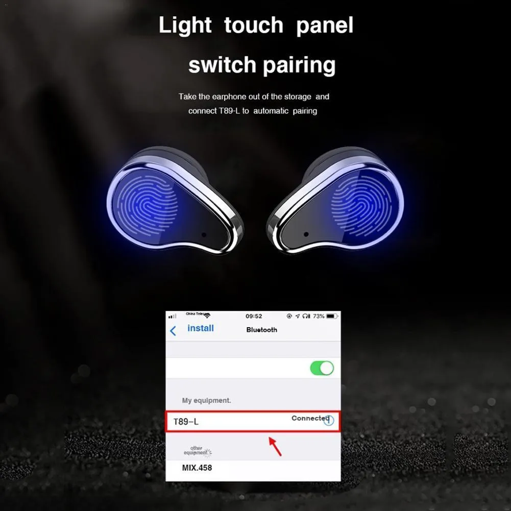 2-In-1 Smart Watch Bracelet With Heart Rate Fitness Tracker