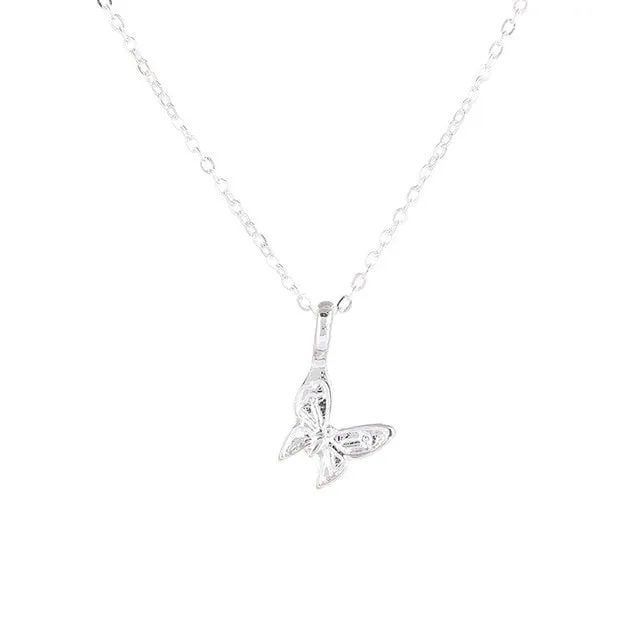 2018 Fashion Jewelry New Arrived Beautiful Butterfly Pendant Necklace For Women Girl Gift