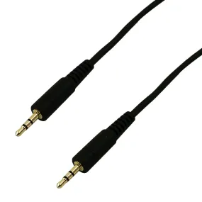 2.5mm Stereo Male to Male Cable - Riser Rated CMR/FT4