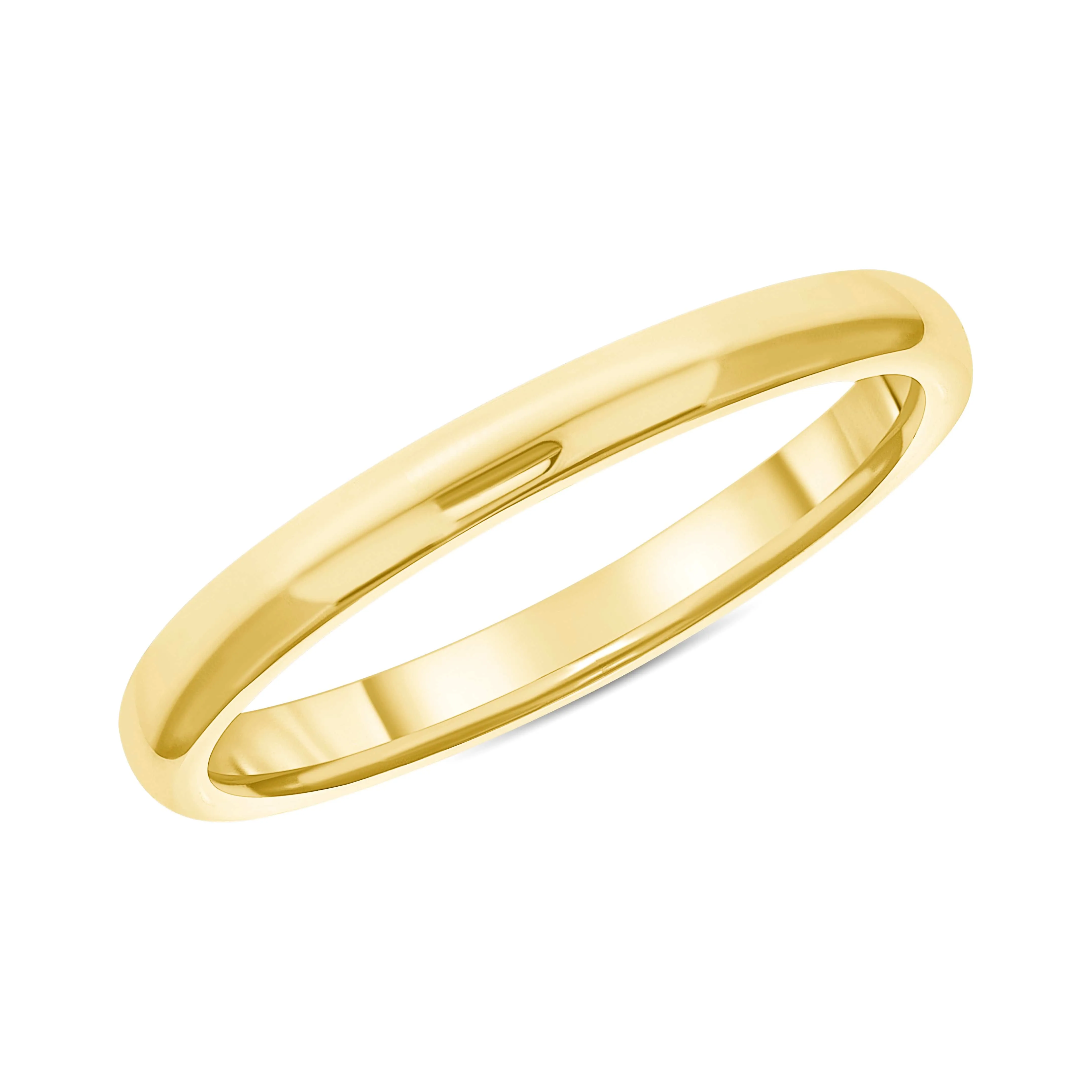 2mm Gold Band