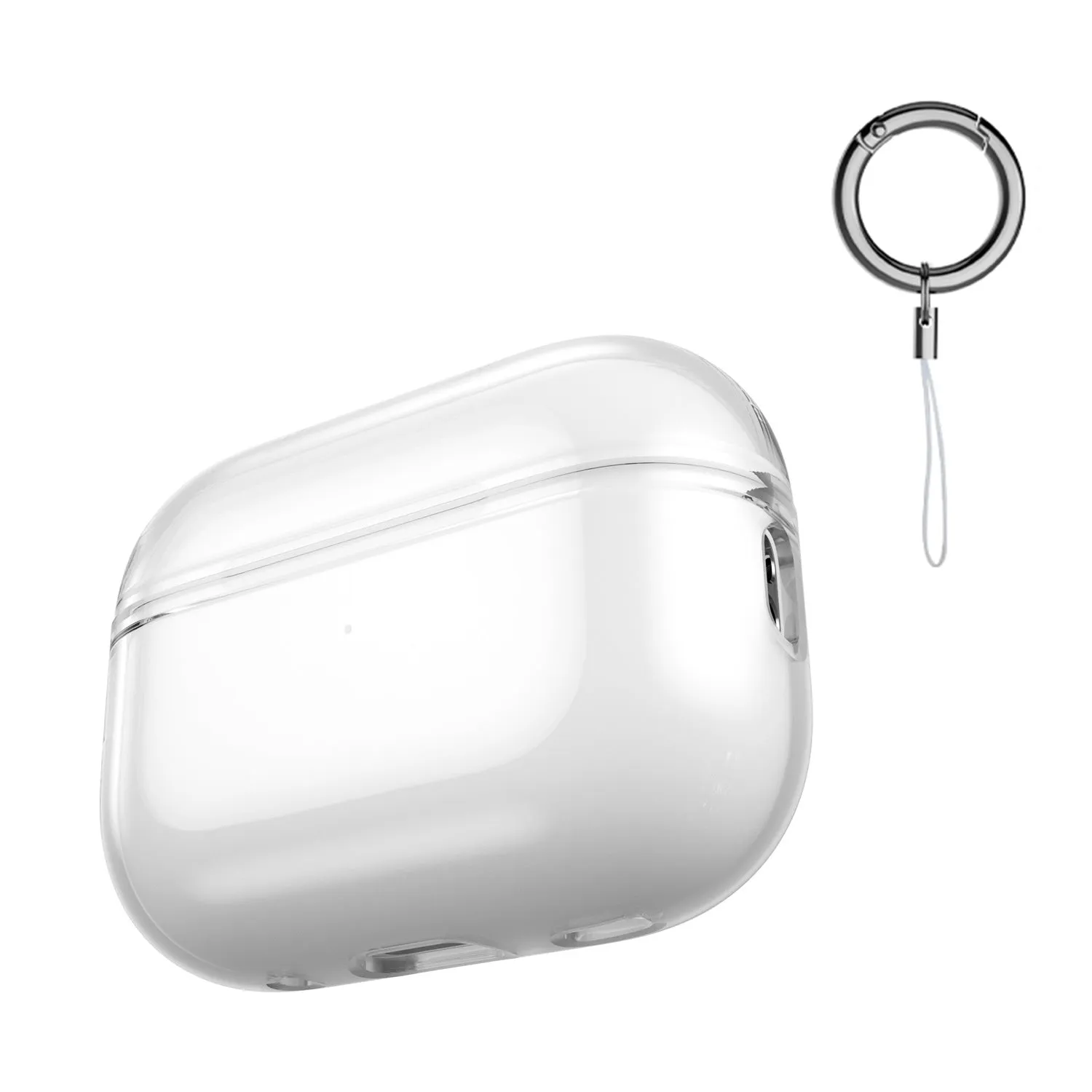 3 Pack Compatible Airpods Pro2 Case (Clear,Clear Black,Clear Blue)