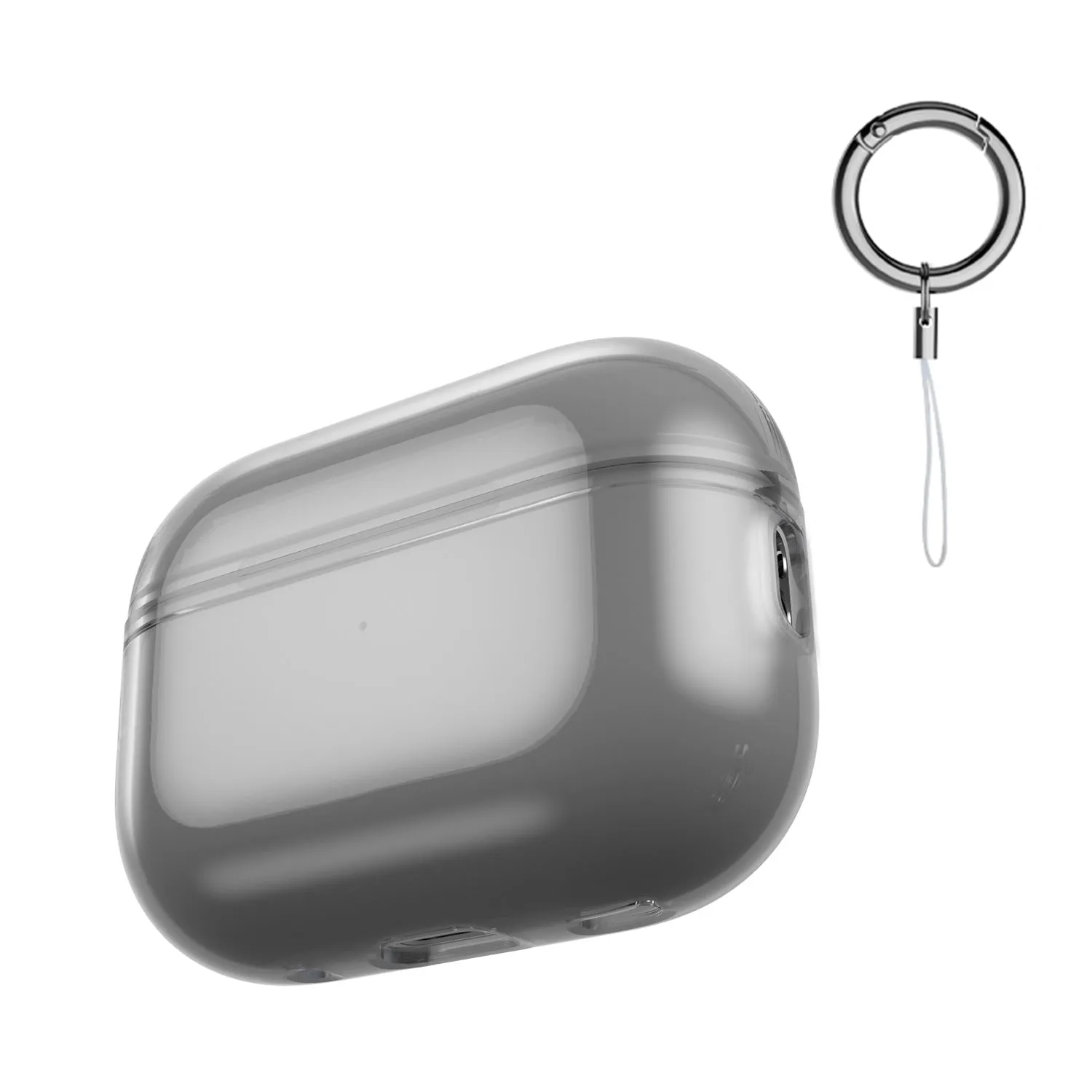 3 Pack Compatible Airpods Pro2 Case (Clear,Clear Black,Clear Blue)