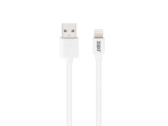 3sixT Charge & Sync Cable - Lightning - 1m - White