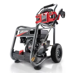 4800PSI Petrol Pressure Washer, 7HP, Axial Pump, 10m Hose - Jet-USA
