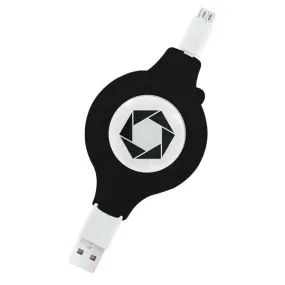 6 Foot Retractable Micro-USB Cable by Celltronix