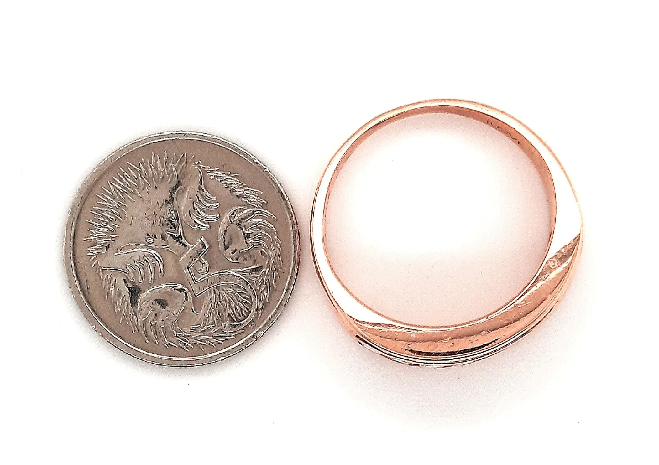 9ct Rose Gold & Cubic Zirconia Ring - Made with Swarovski Zirconia
