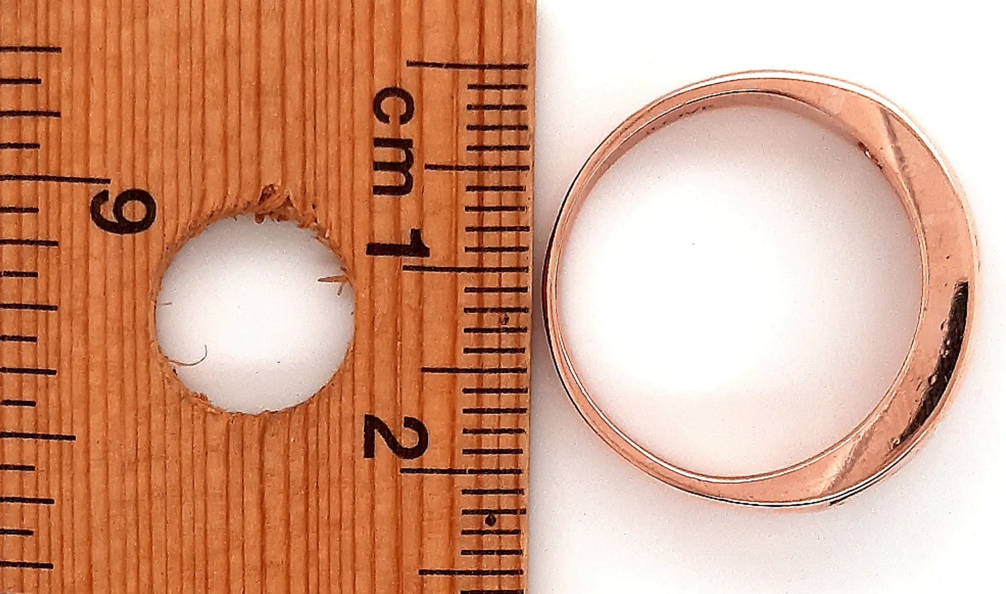 9ct Rose Gold & Cubic Zirconia Ring - Made with Swarovski Zirconia