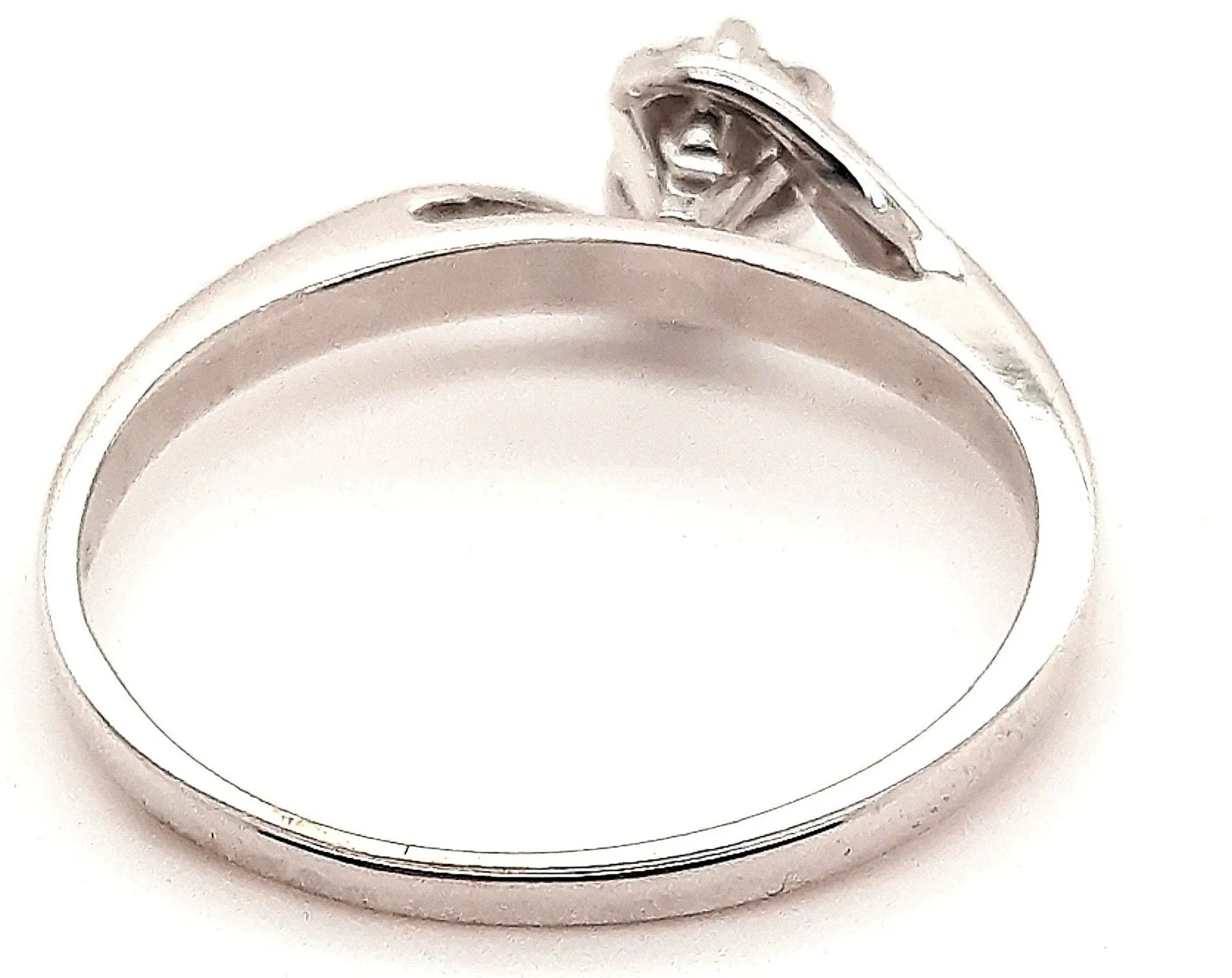 9ct White Gold Diamond .20ct Solitaire Ring