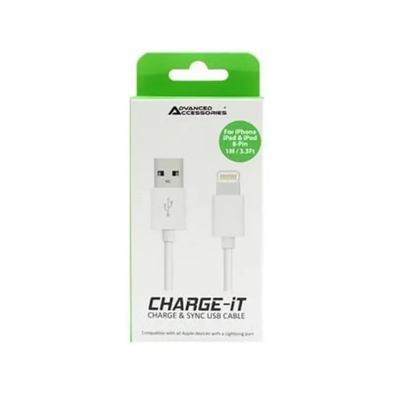 Advanced Accessories Charge & Sync Usb Cable - Iphone