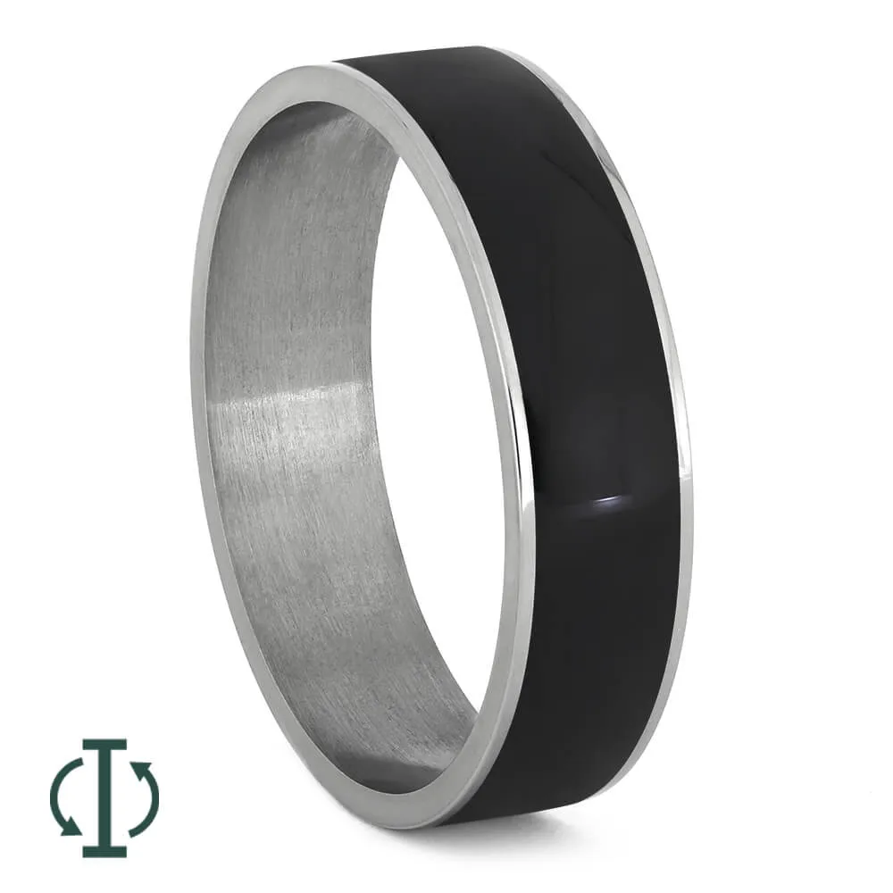 African Blackwood Inlay Components for Modular Rings