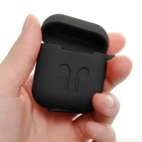 Air Pods Case, SHOCK PROOF TPU Cover, Double Pattern, Carbon Fiber and Sandstone, Designed for A p p l e Air pods Case