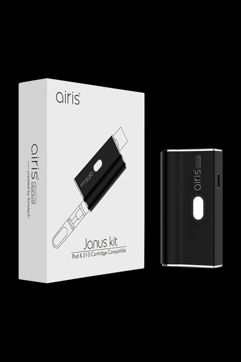 Airis Janus 2-In-1 Vaporizer for 510 Cartridges or Pre-filled Pods