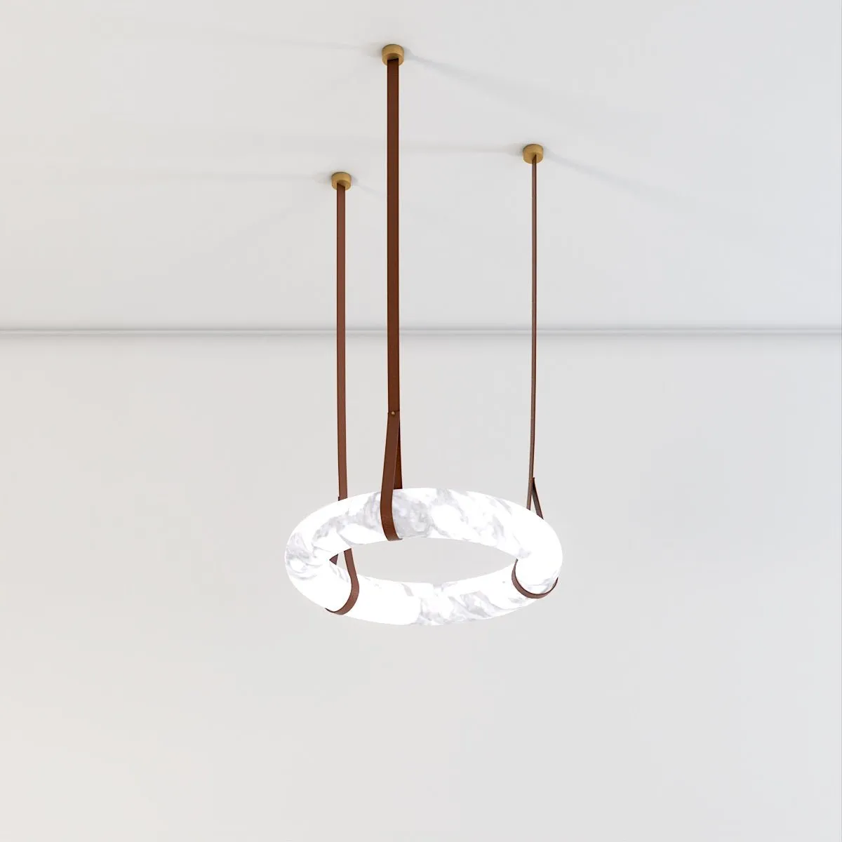 Aktis Alabaster Pendant Light