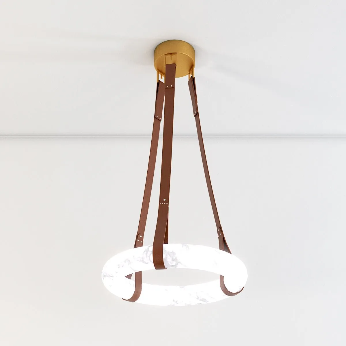 Aktis Alabaster Pendant Light