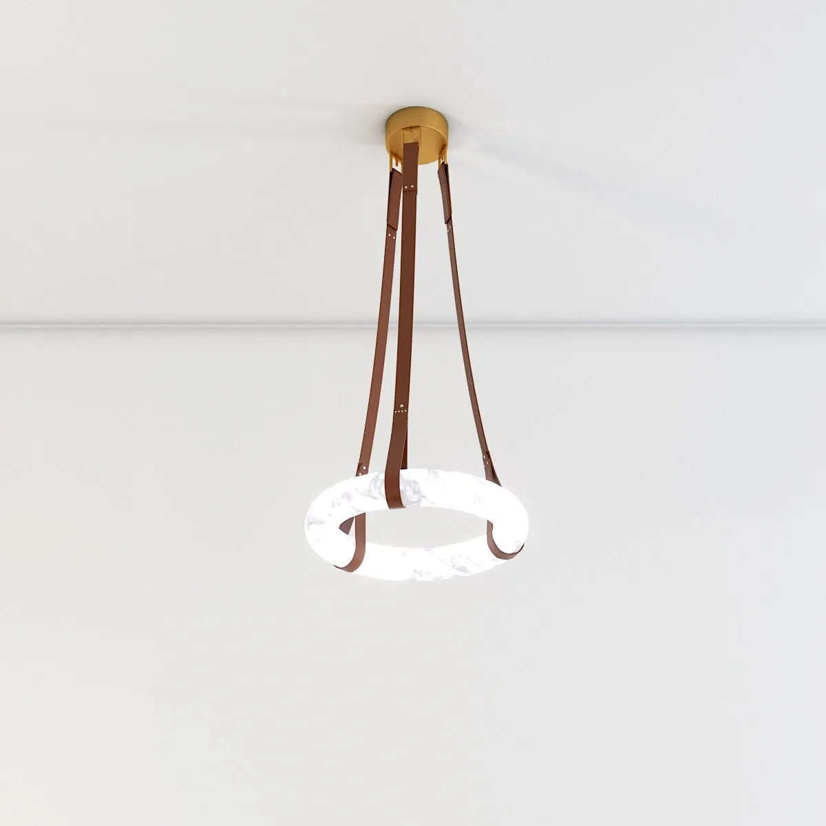 Aktis Alabaster Pendant Light