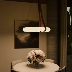 Aktis Alabaster Pendant Light