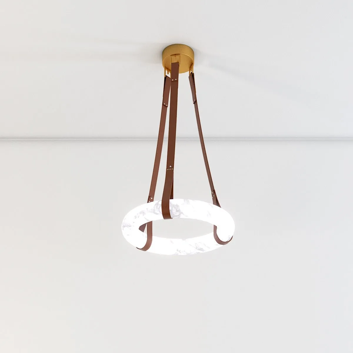 Aktis Alabaster Pendant Light