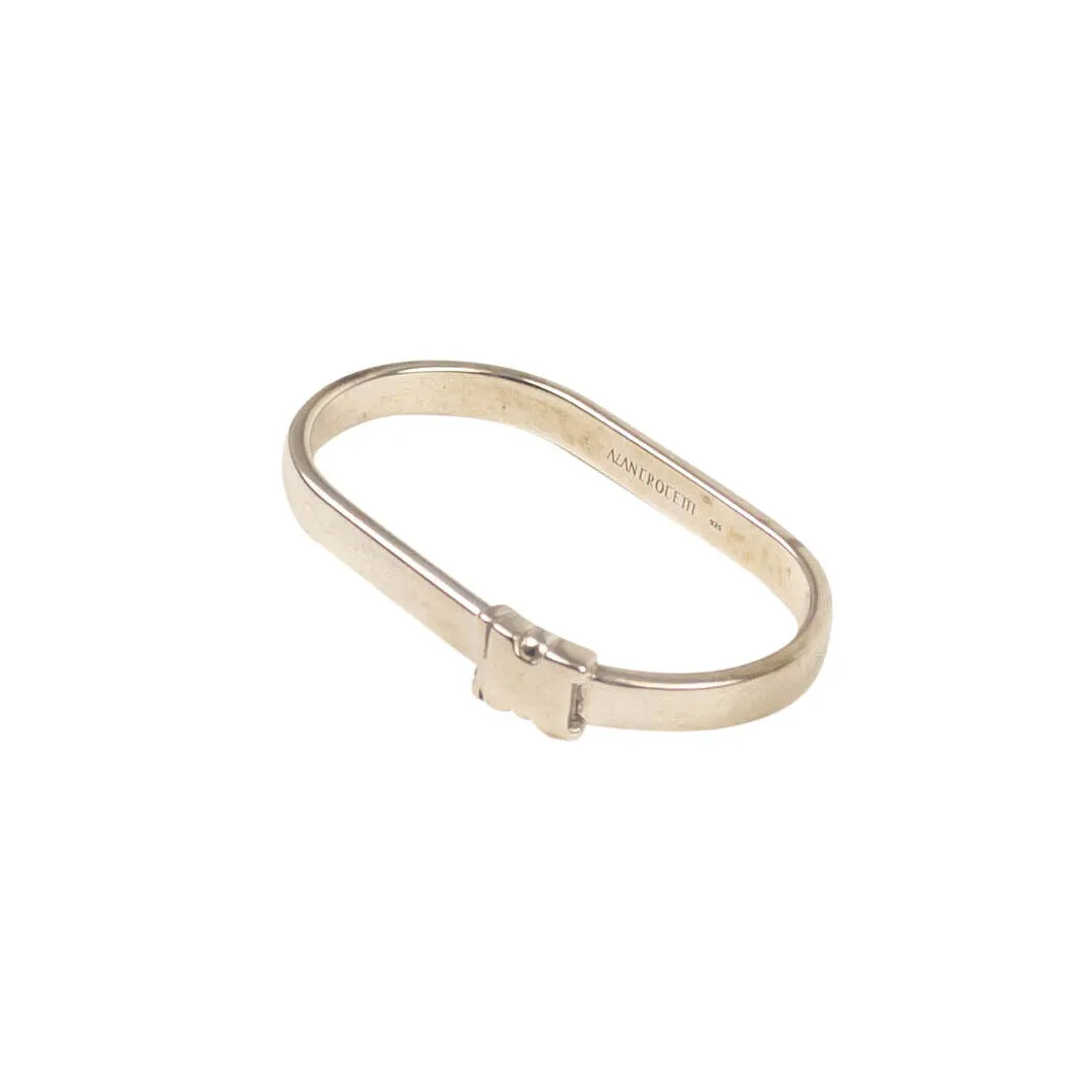 ALAN CROCETTI Silver Unity Belt Ring