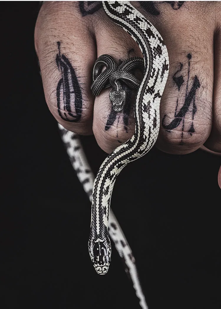 Amazing Twisted Snake Ring