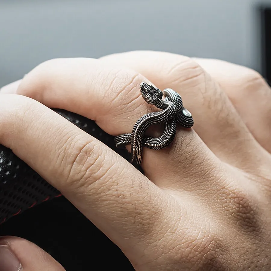 Amazing Twisted Snake Ring