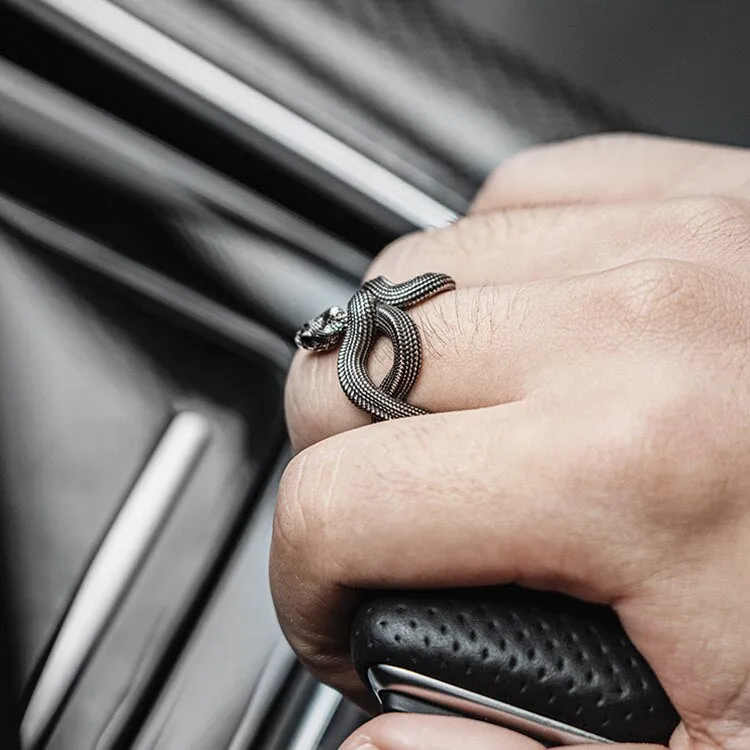Amazing Twisted Snake Ring