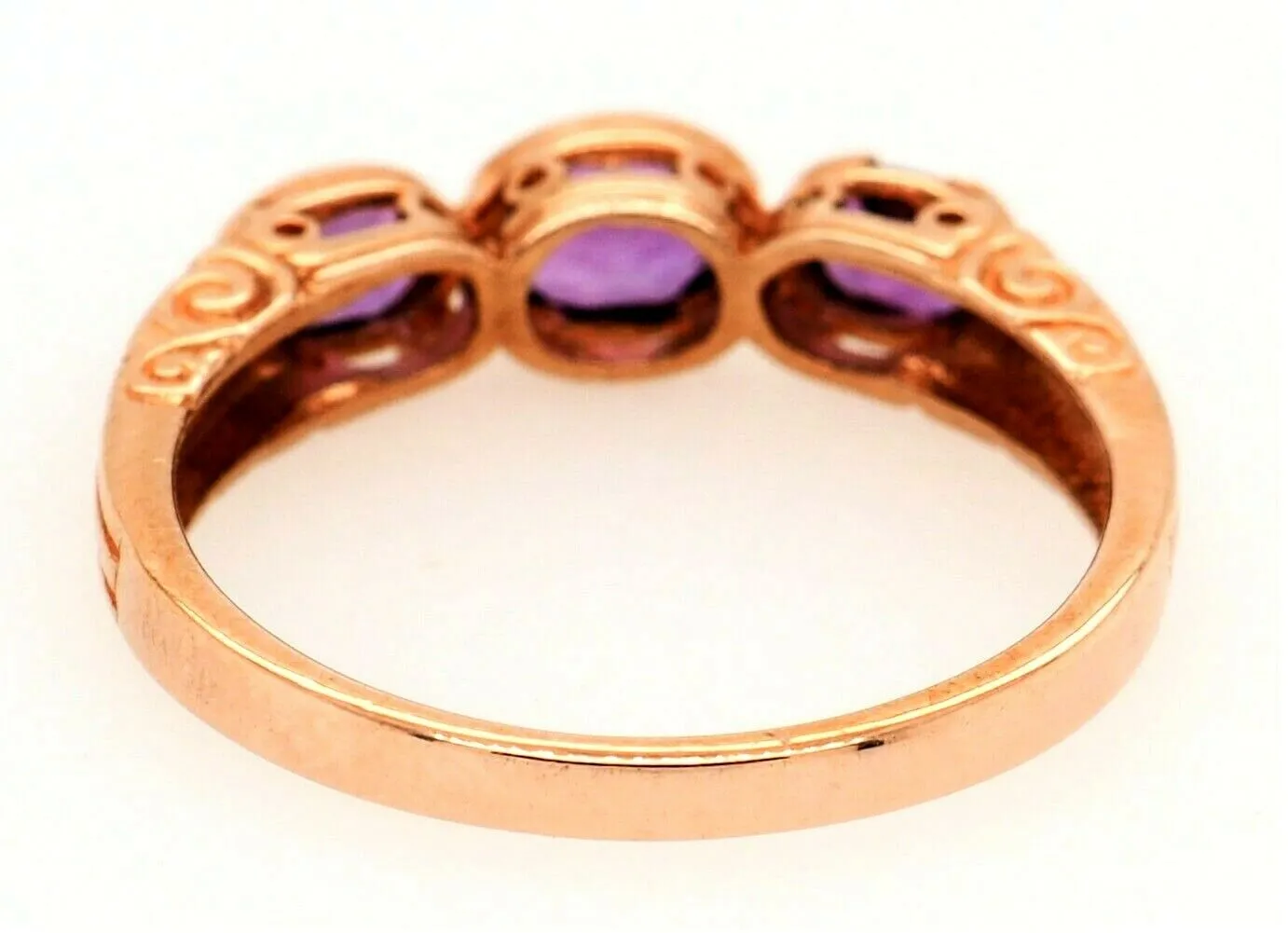 Amethyst 9ct Rose Gold Ring