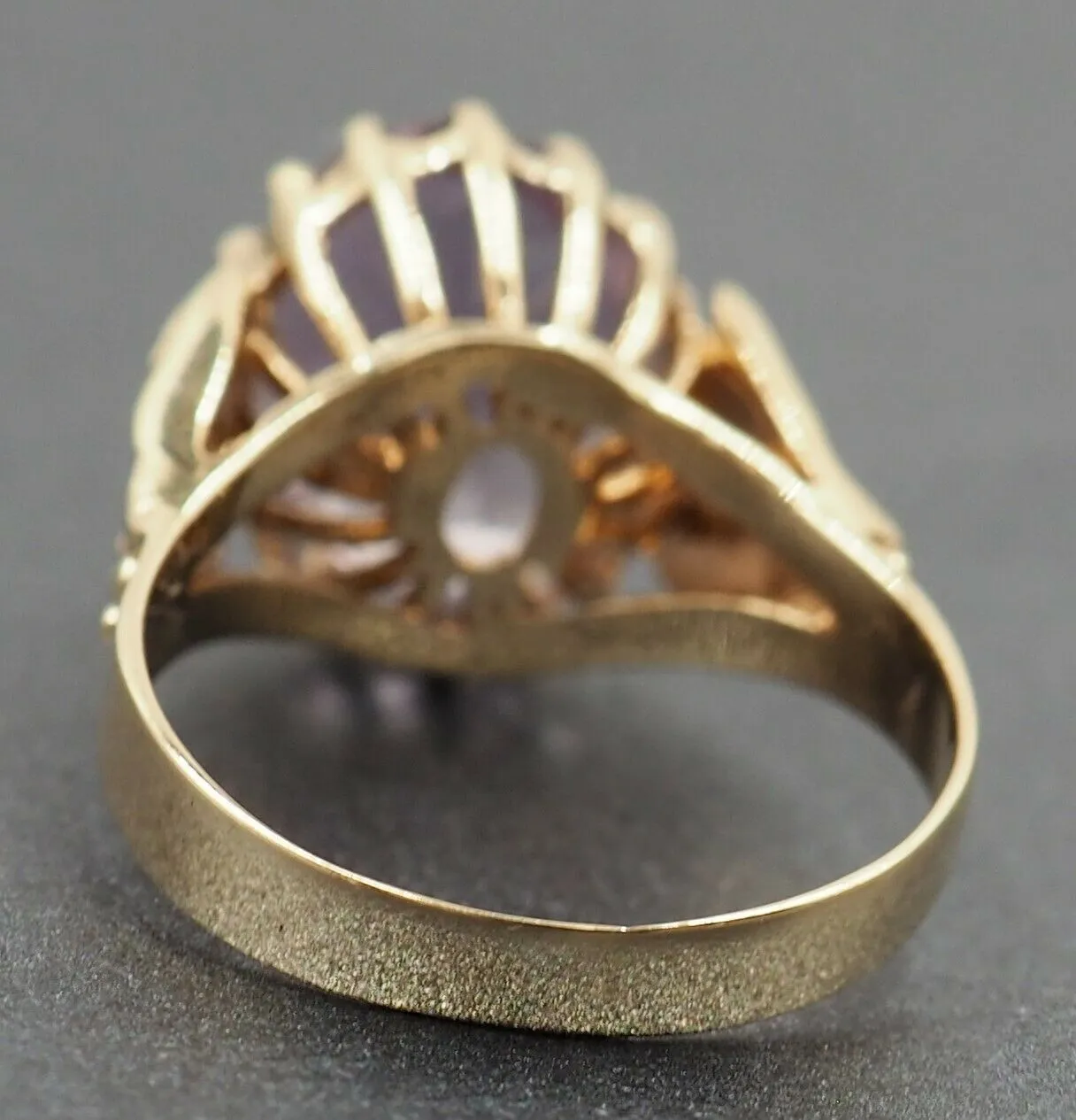 Amethyst 9ct Yellow Gold Ring - Birmingham