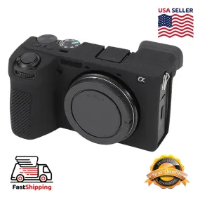 AMZER Lychee Texture Soft Silicone Protective Case For Sony ILCE-6700 / A6700