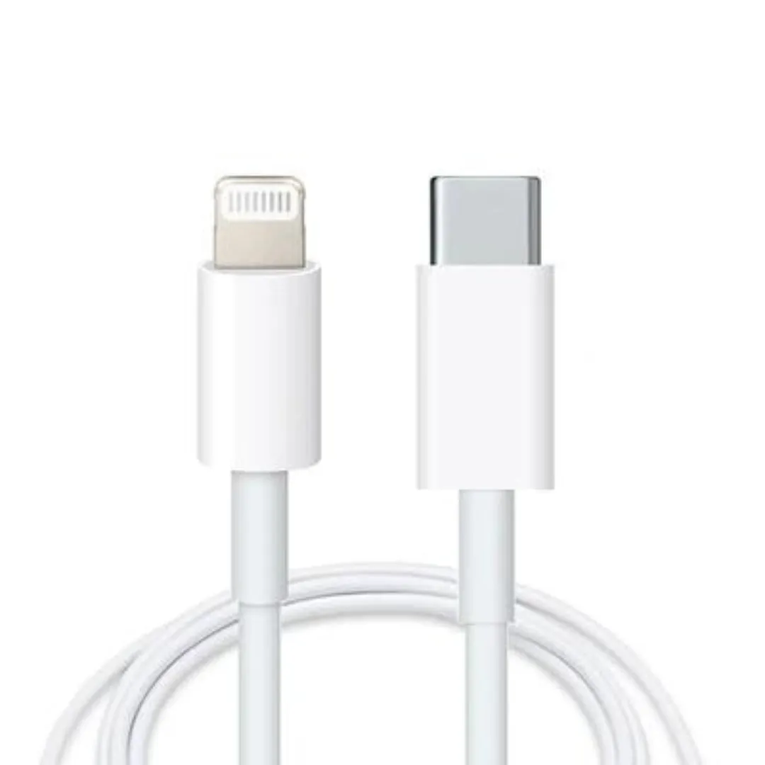 Apple AirPods (2nd generation) USB-C to Lightning Thunderbolt 3 Charge and Data Sync Cable 1M White
