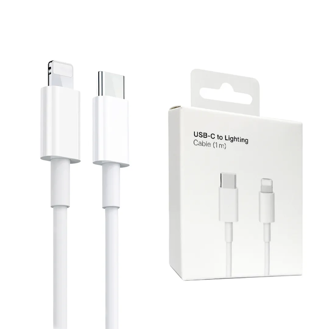 Apple AirPods (2nd generation) USB-C to Lightning Thunderbolt 3 Charge and Data Sync Cable 1M White