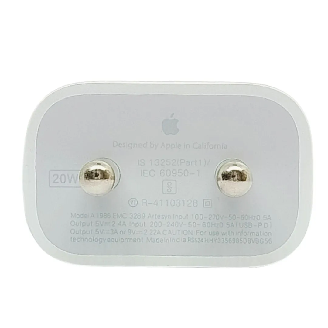 Apple iPhone 13 Pro USB‑C 20W Power Adapter Mobile Charging Adapter