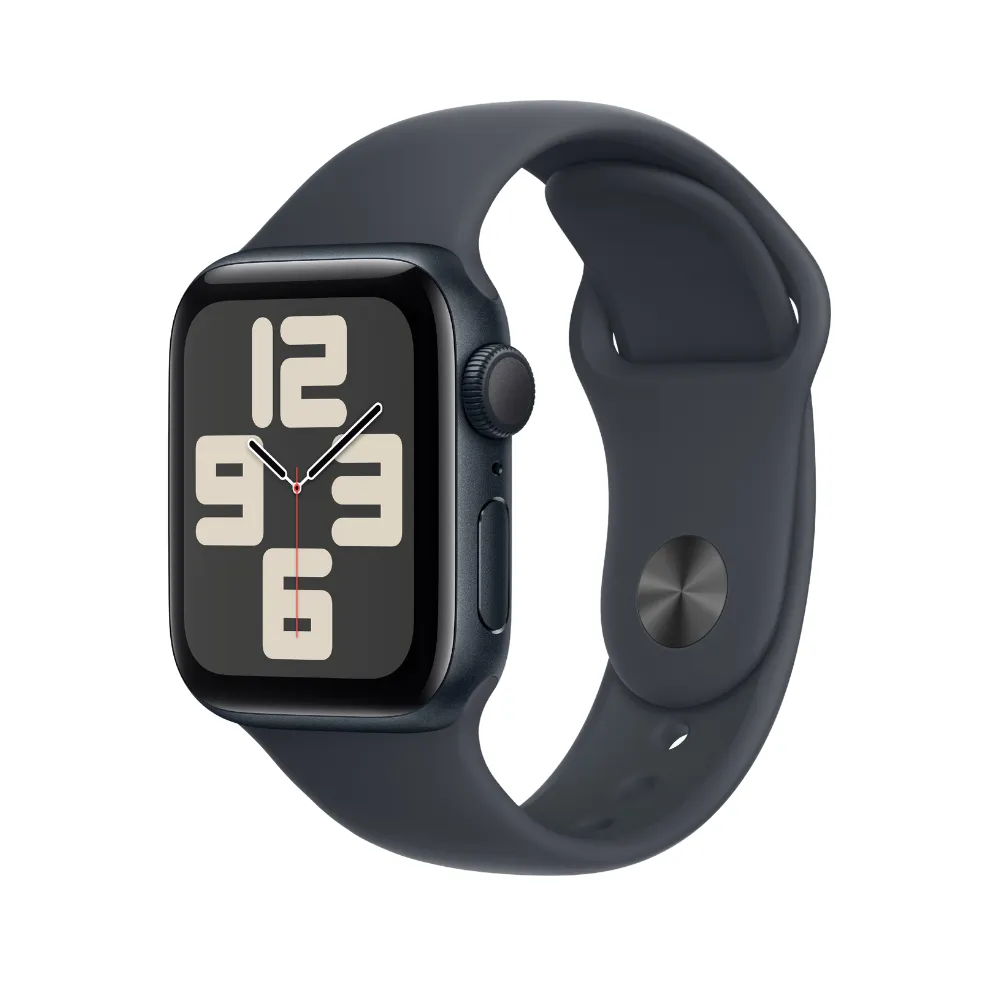 Apple Watch SE GPS 44MM Midnight Aluminium Case with Midnight Sport Band - M/L | MXEK3QA/A