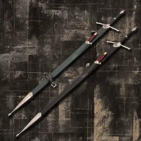 Aragorn Strider Ranger Sword with knife Lord Of The Ring Pairs