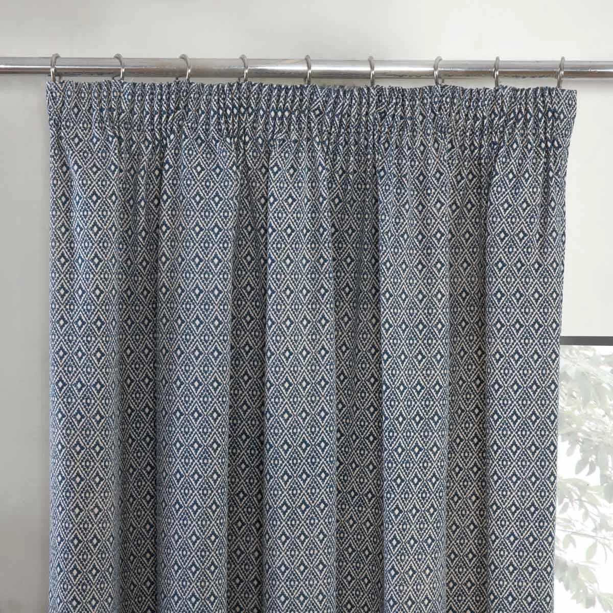 Aztec Diamond Tape Top Curtains