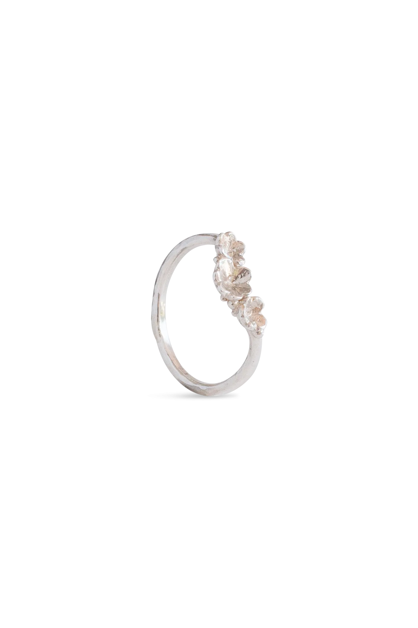 Barnacle Bands ~ Three Arc Gold Ring