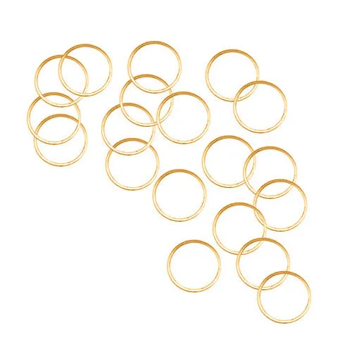 Beadalon Gold Tone Quick Links 12mm Round (42 Pcs)