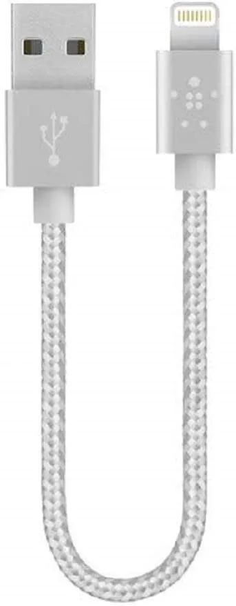 Belkin Metallic Lightning to USB Cable - MFi-Certified iPhone Charging Cable for iPhone