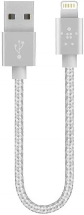 Belkin Metallic Lightning to USB Cable - MFi-Certified iPhone Charging Cable for iPhone