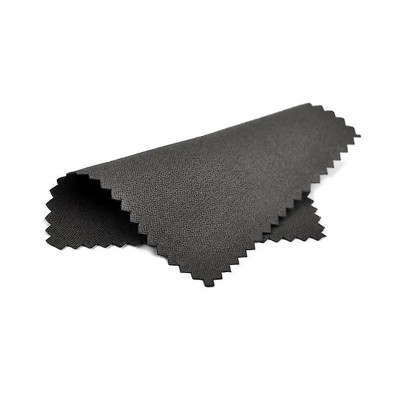 Black Ceramic Ring with Gray Carbon Fiber Inlay-8mm