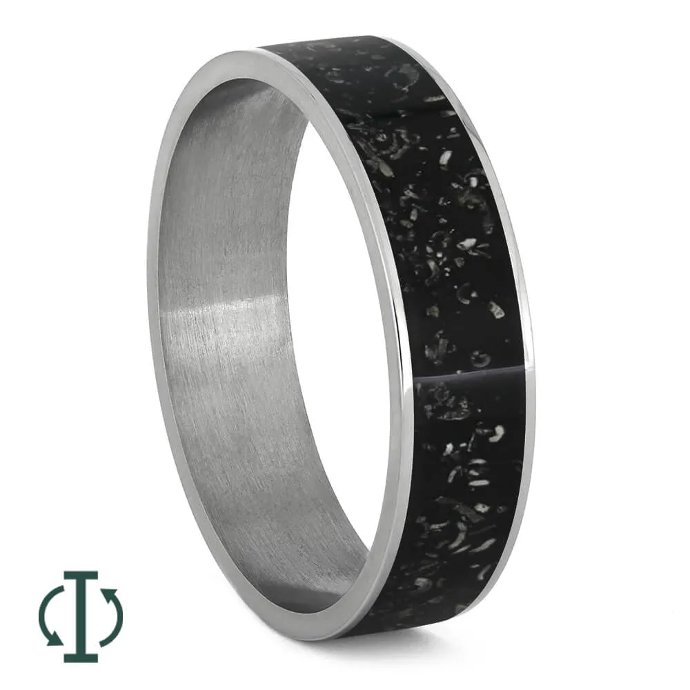 Black Stardust Inlay Components for Modular Rings