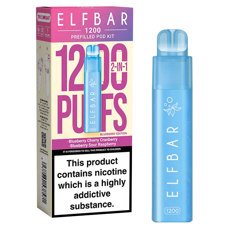 Blueberry Edition Elfbar 1200 Pod Kit