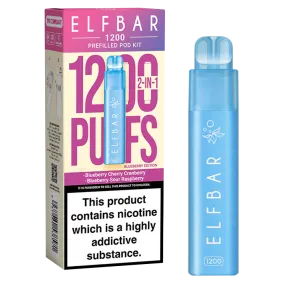 Blueberry Edition Elfbar 1200 Pod Kit