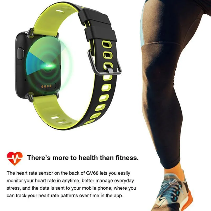 Bluetooth Sport Smart Watch IP68 Waterproof Swimming with Heart Rate Monitor Remote Camera Control