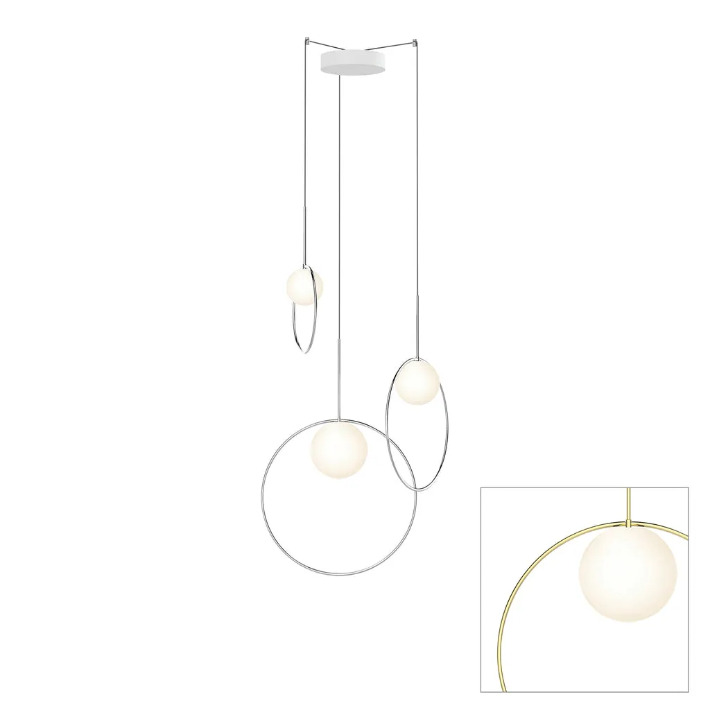 Bola Halo Multi-Light Pendant 3