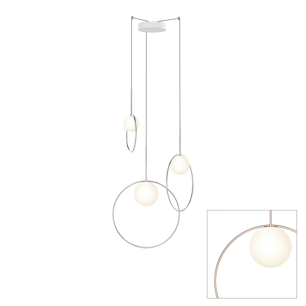 Bola Halo Multi-Light Pendant 3